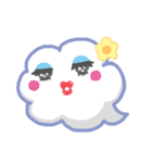 The clouds in the sky（個別スタンプ：7）
