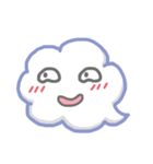 The clouds in the sky（個別スタンプ：9）
