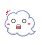 The clouds in the sky（個別スタンプ：12）