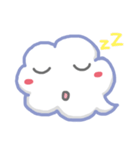 The clouds in the sky（個別スタンプ：17）