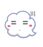 The clouds in the sky（個別スタンプ：18）