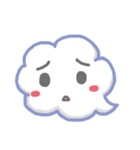 The clouds in the sky（個別スタンプ：19）