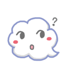 The clouds in the sky（個別スタンプ：20）