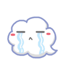 The clouds in the sky（個別スタンプ：21）
