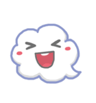 The clouds in the sky（個別スタンプ：22）