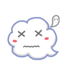 The clouds in the sky（個別スタンプ：23）