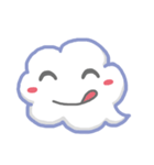 The clouds in the sky（個別スタンプ：24）