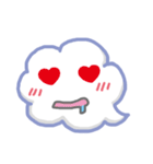 The clouds in the sky（個別スタンプ：25）