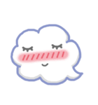 The clouds in the sky（個別スタンプ：27）