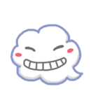 The clouds in the sky（個別スタンプ：28）