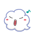 The clouds in the sky（個別スタンプ：33）