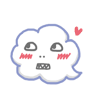 The clouds in the sky（個別スタンプ：35）