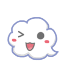 The clouds in the sky（個別スタンプ：36）