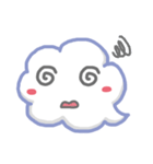 The clouds in the sky（個別スタンプ：37）