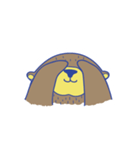 brown bear with little ears（個別スタンプ：3）