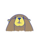 brown bear with little ears（個別スタンプ：4）