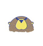 brown bear with little ears（個別スタンプ：6）