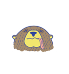 brown bear with little ears（個別スタンプ：9）