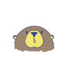 brown bear with little ears（個別スタンプ：15）