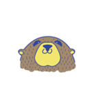 brown bear with little ears（個別スタンプ：22）
