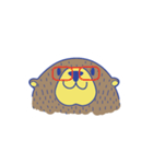 brown bear with little ears（個別スタンプ：23）