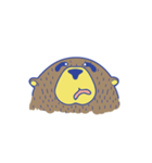 brown bear with little ears（個別スタンプ：24）