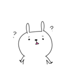 くまのようなうさぎとねこのゆるスタンプ（個別スタンプ：34）