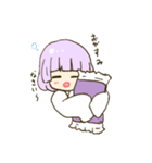中華少女とパンダさん（個別スタンプ：4）