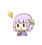中華少女とパンダさん（個別スタンプ：17）
