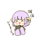 中華少女とパンダさん（個別スタンプ：18）