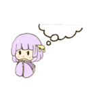 中華少女とパンダさん（個別スタンプ：36）