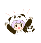 中華少女とパンダさん（個別スタンプ：39）