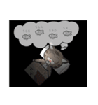 Mr Grey Little Cat 3 with TC（個別スタンプ：26）