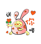 Little fool rabbit day（個別スタンプ：5）