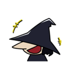 魔女と狼箒（個別スタンプ：5）