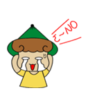 Love to eat pineapple small farmer（個別スタンプ：5）