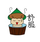 Love to eat pineapple small farmer（個別スタンプ：6）