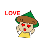 Love to eat pineapple small farmer（個別スタンプ：8）