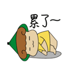 Love to eat pineapple small farmer（個別スタンプ：19）