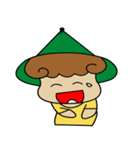 Love to eat pineapple small farmer（個別スタンプ：20）