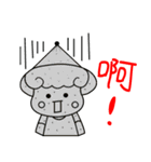 Love to eat pineapple small farmer（個別スタンプ：24）