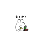 ふつうのどこにでもいそうな地球のうさぎ（個別スタンプ：40）