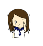 High school life(girl)（個別スタンプ：6）