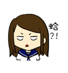 High school life(girl)（個別スタンプ：32）