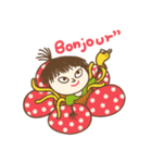 Naughty kid around the world（個別スタンプ：2）