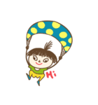 Naughty kid around the world（個別スタンプ：5）