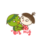 Naughty kid around the world（個別スタンプ：9）