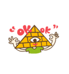 Naughty kid around the world（個別スタンプ：13）
