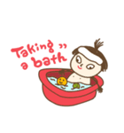 Naughty kid around the world（個別スタンプ：20）