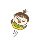 Naughty kid around the world（個別スタンプ：26）
